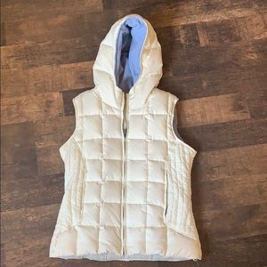 Cream Down Old Navy Vest